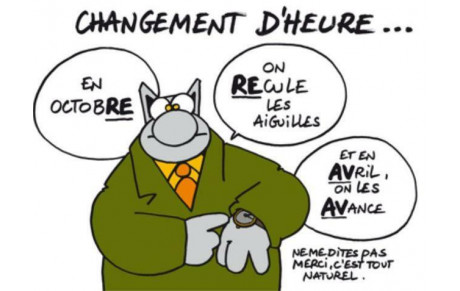 Changement d'heure