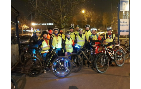 Sortie VTT de nuit